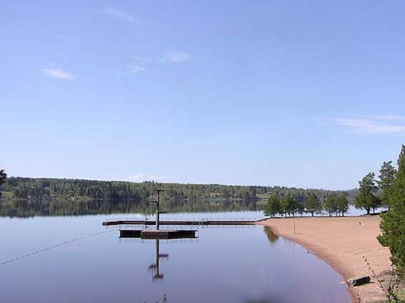 Leksand Strand Camping Och Resort Buitenkant foto
