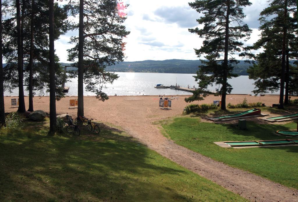 Leksand Strand Camping Och Resort Buitenkant foto