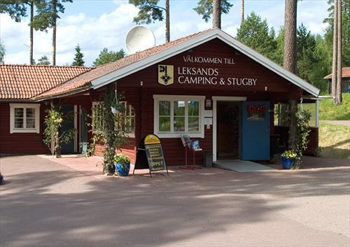 Leksand Strand Camping Och Resort Buitenkant foto